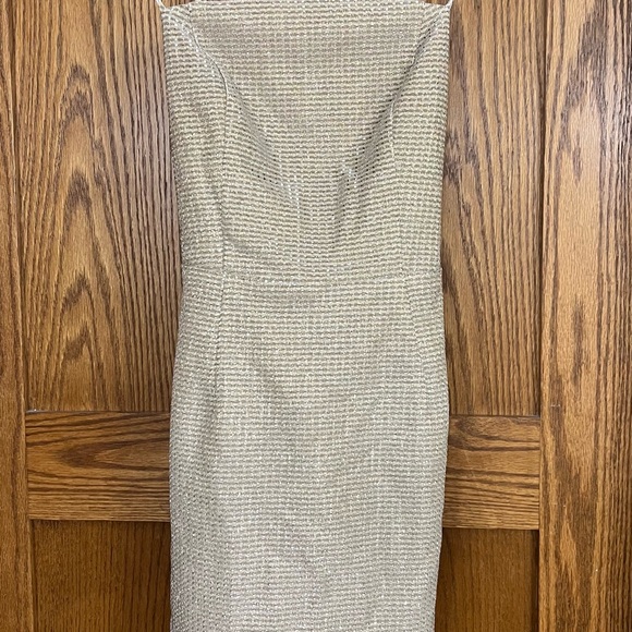 Lulus Dresses & Skirts - Lulu's Chic Gold Mini Dress